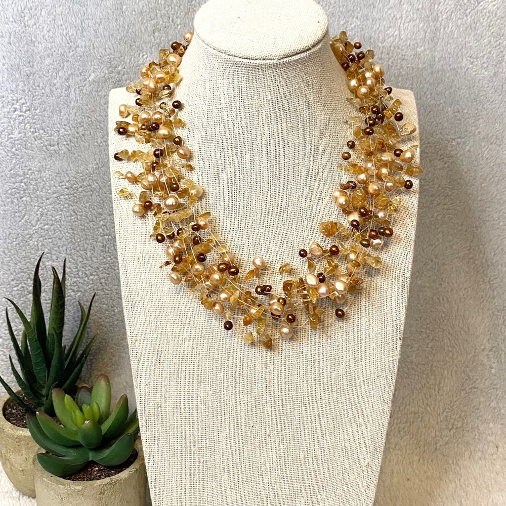 🤎Vintage JBK Necklace Camrose & Kross - Picture 3 of 12